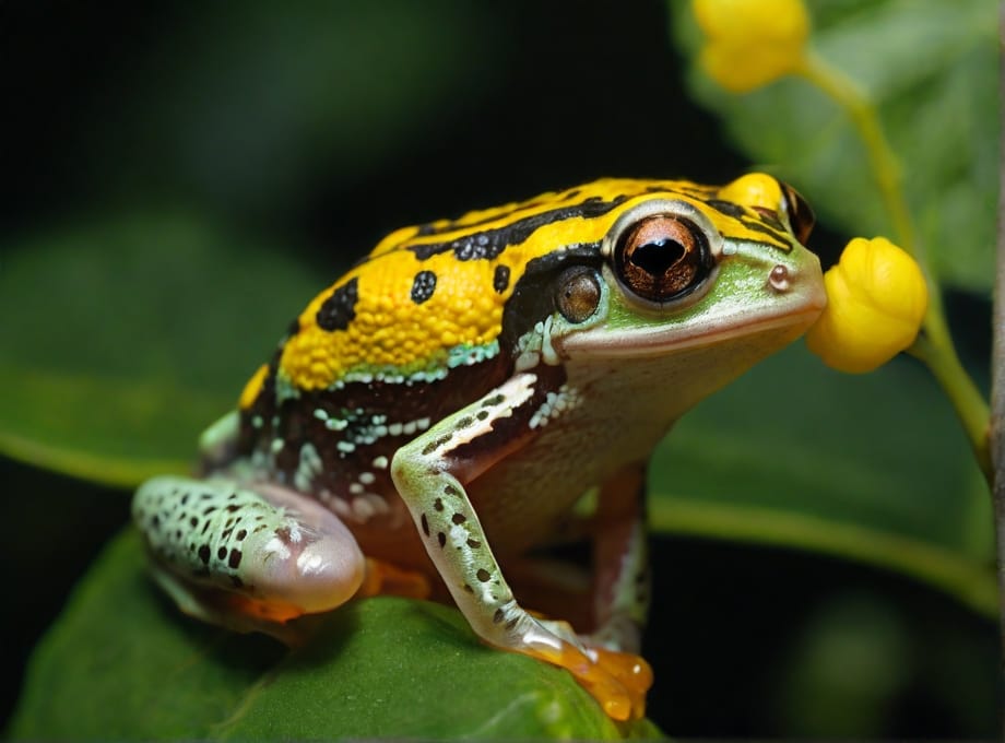 tree frog parasites