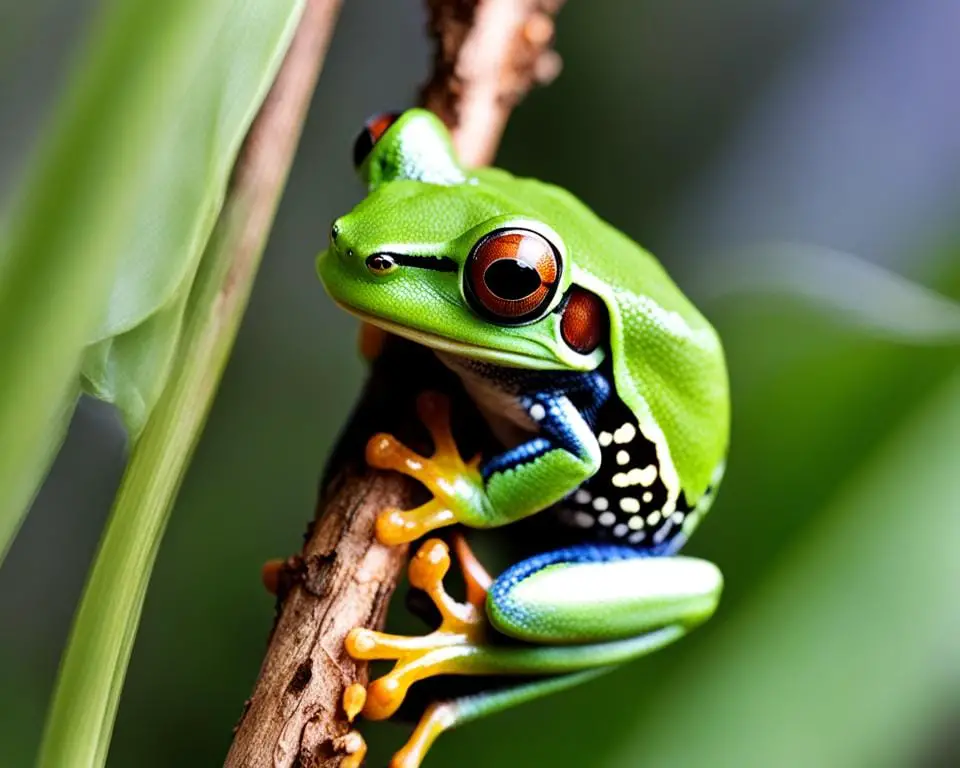 Tree frog adaptations