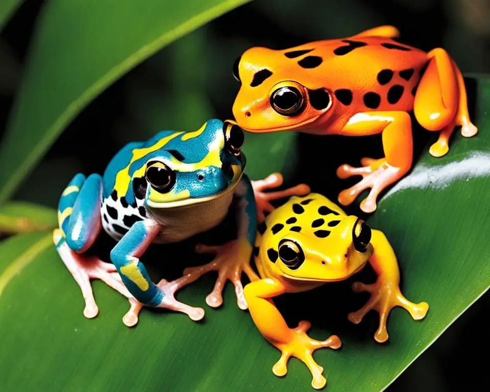 captive bred clown tree frogs