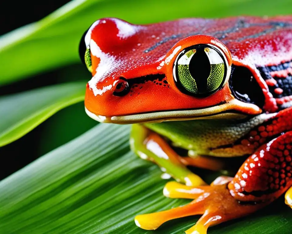 predators of red-eyed tree frogs