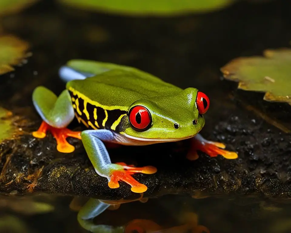 red-eyed tree frog tadpole