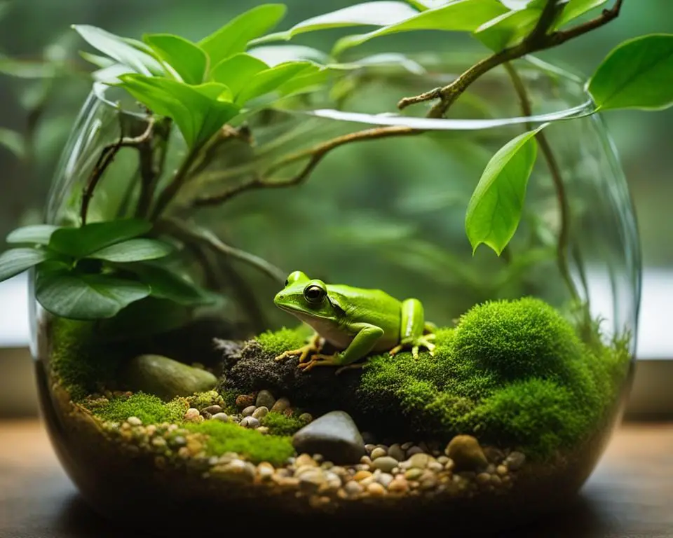 tree frog terrarium