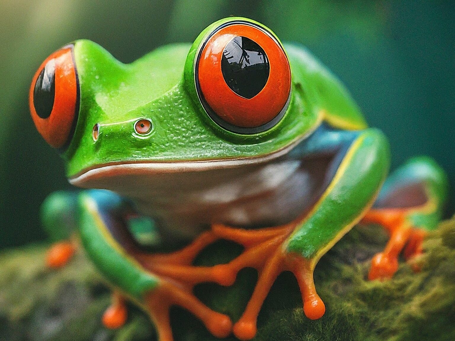 frog eyesight range