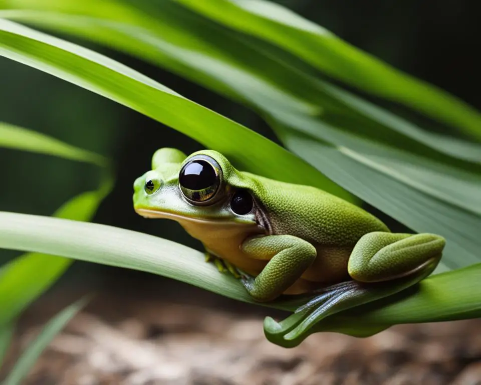 critical signs of vitamin A deficiency in tree frogs