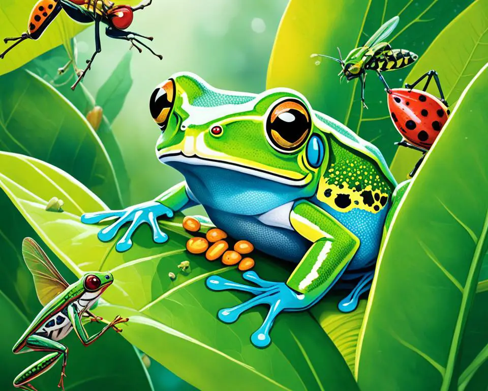 glass tree frog diet