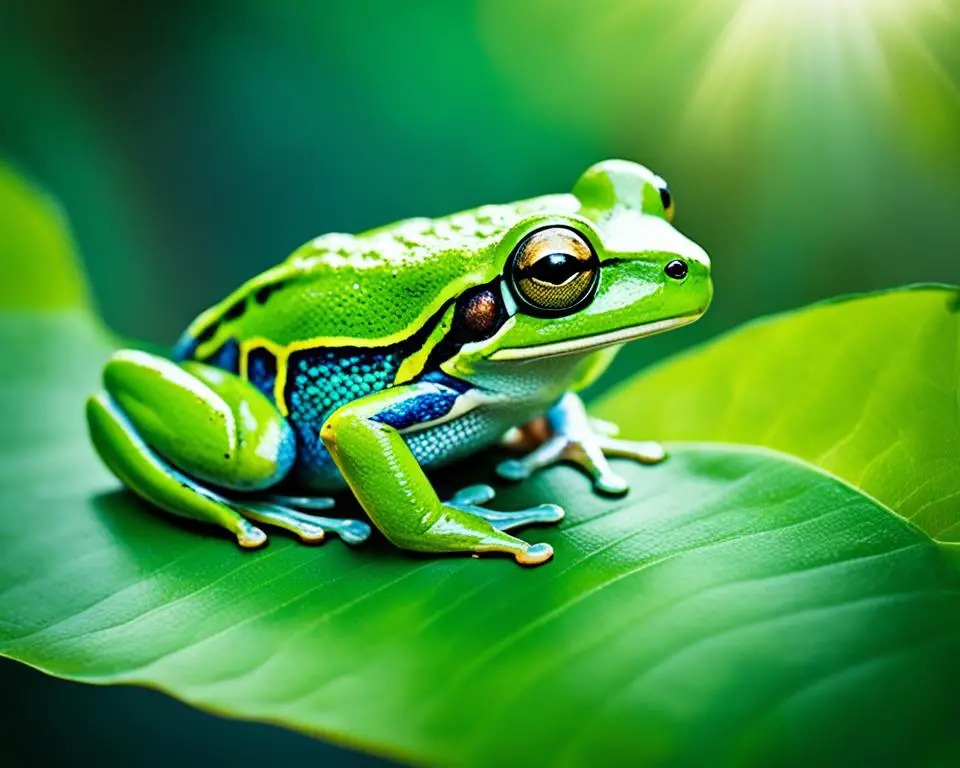 green tree frog species