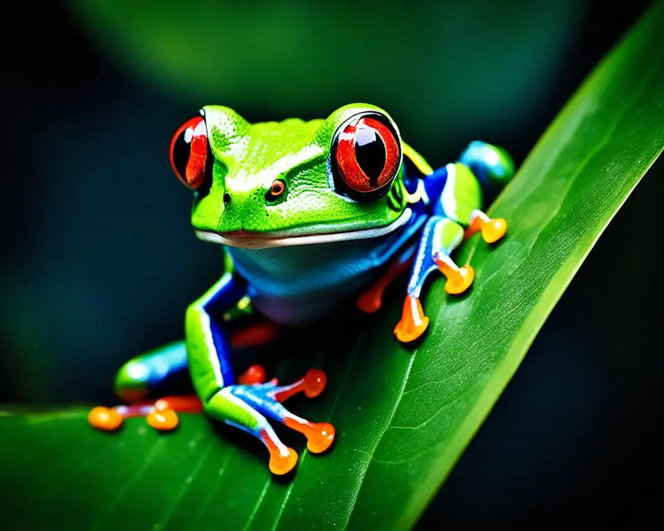 red-eyed tree frog vision mysteries
