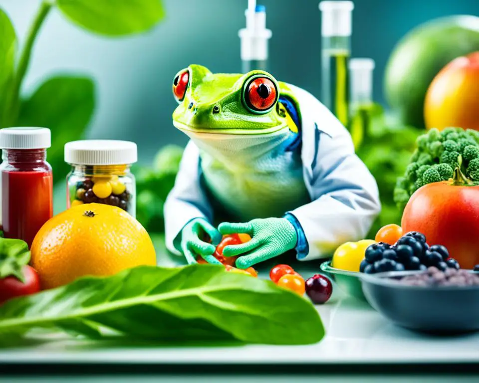 treating nutrient deficiencies in tree frogs