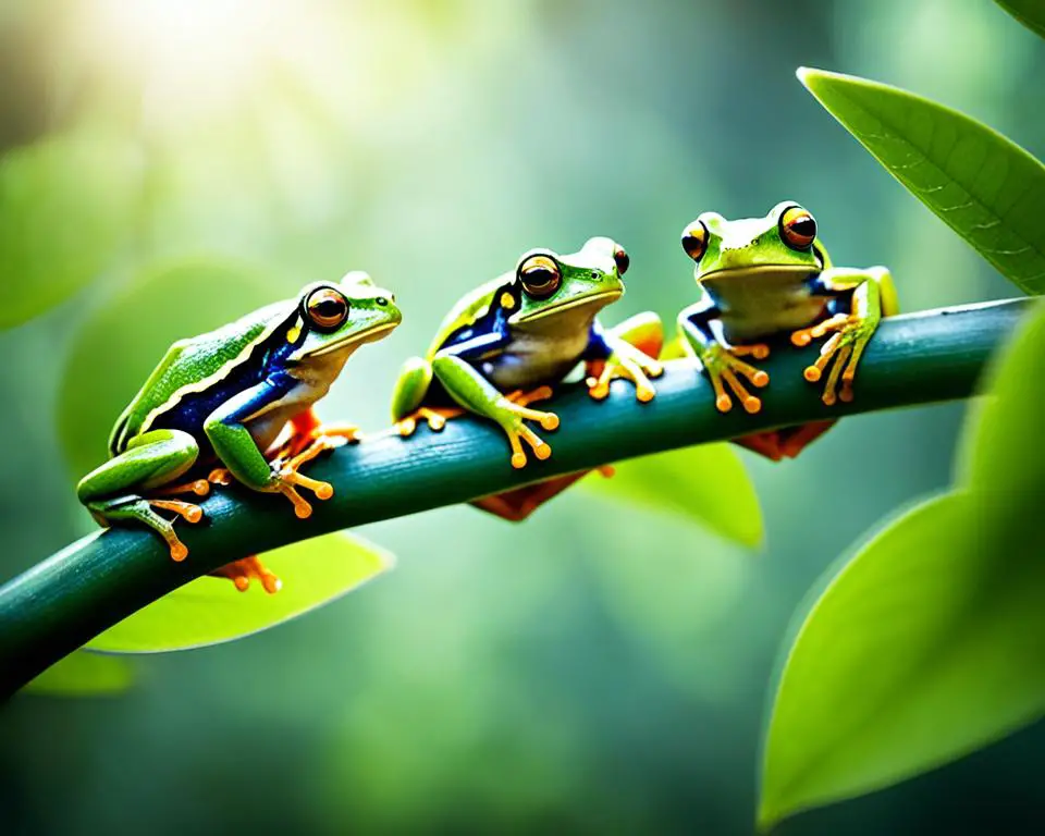tree frog habitats