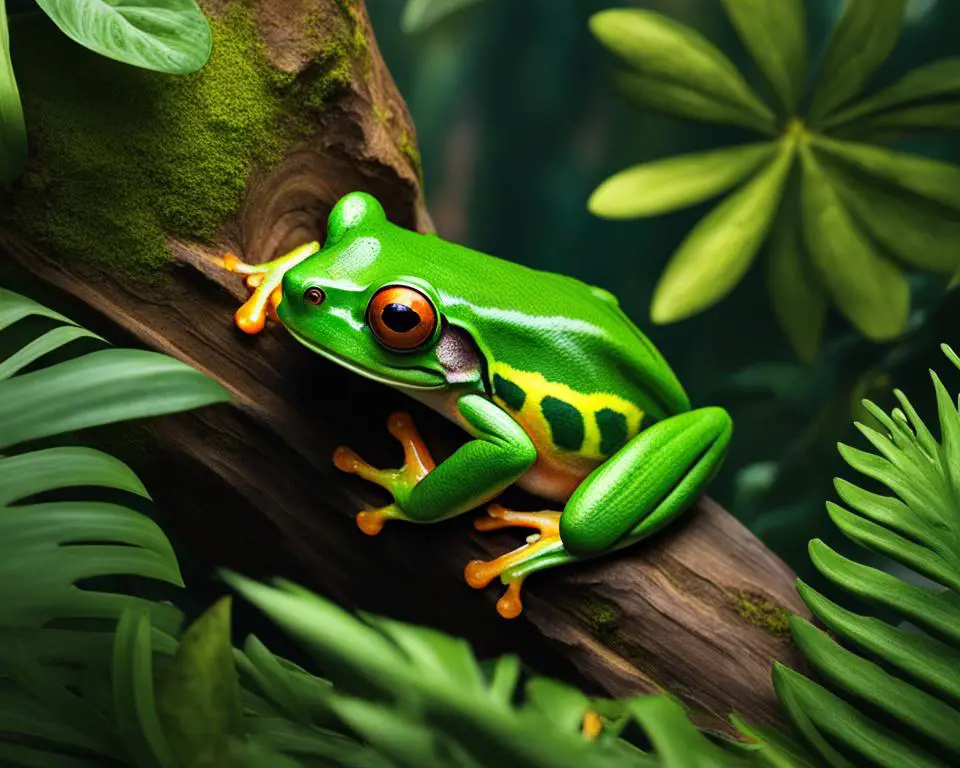 types of tree frogs