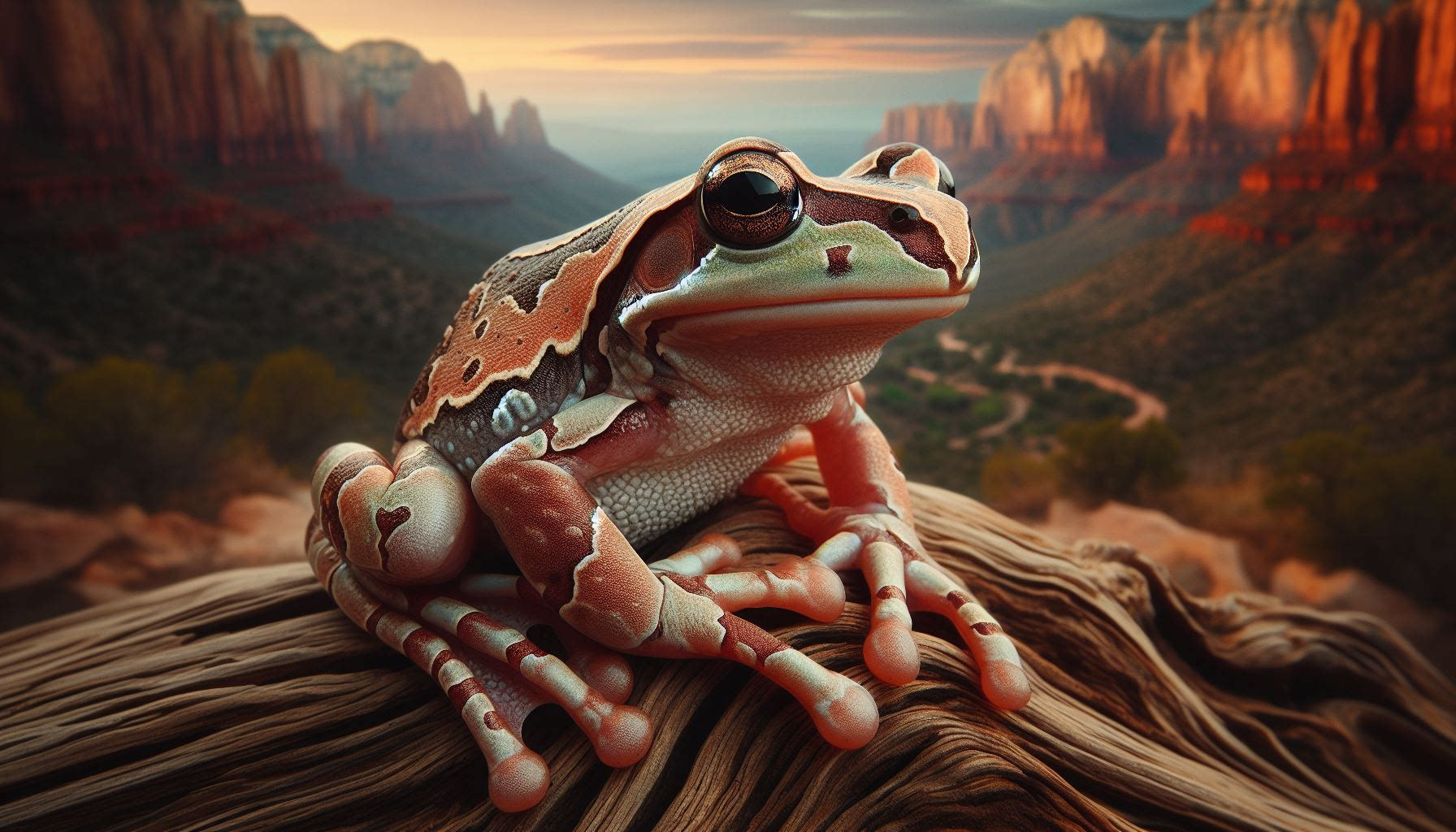 Canyon tree frog