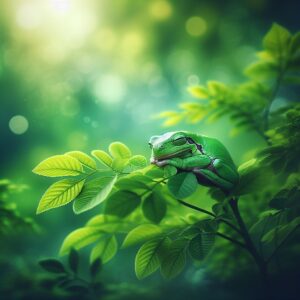 green tree frog maximum lifespan in captivity