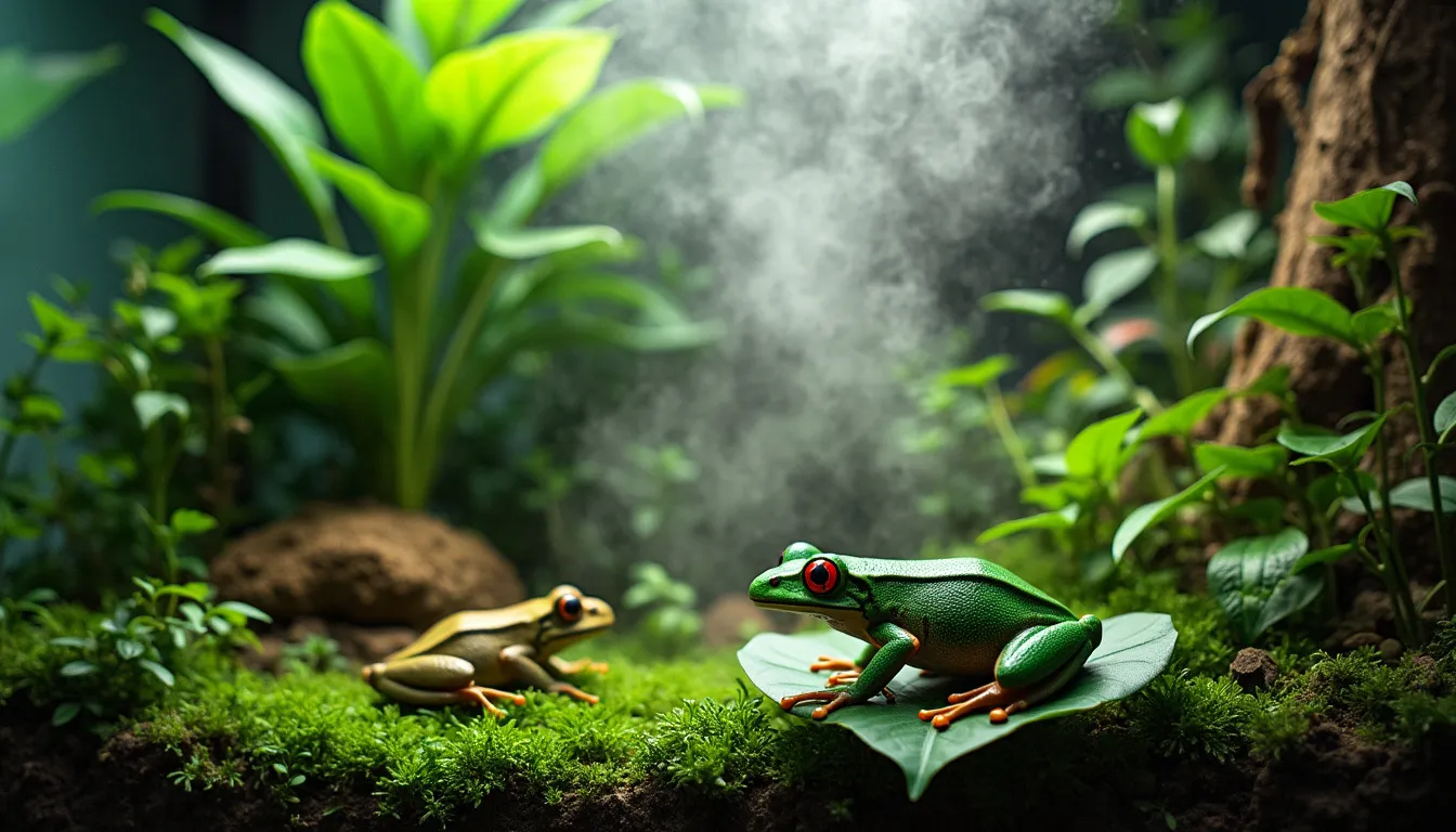 terrarium foggers for tree frogs