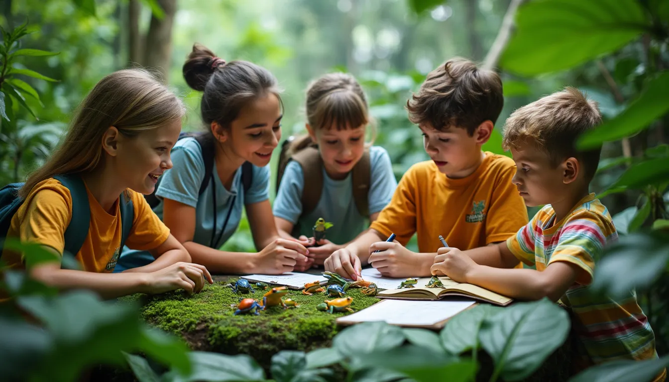 Tree Frog Interaction with Humans