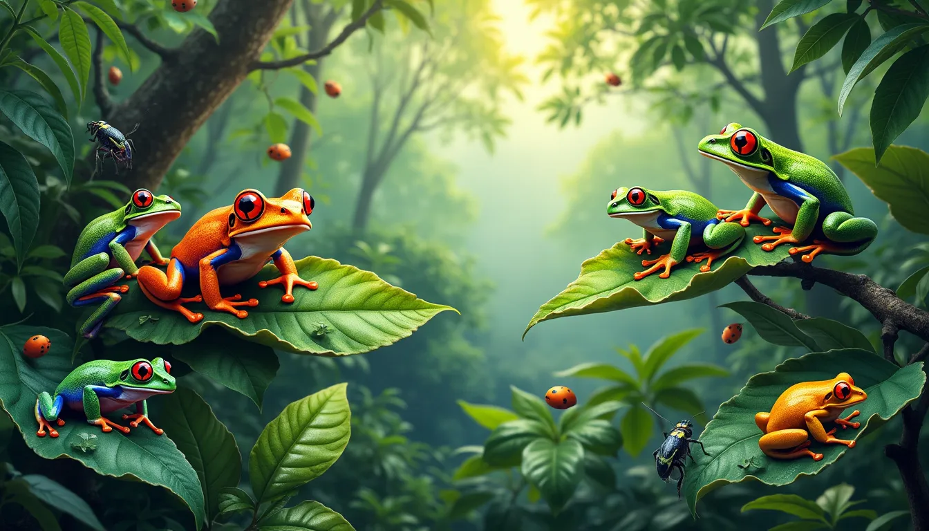 Role of Tree Frogs in Biodiversity