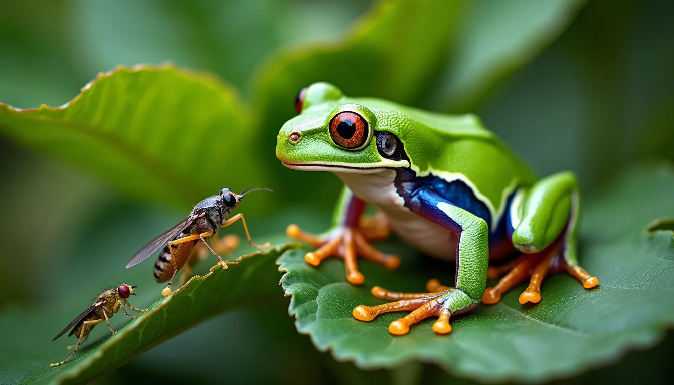 tree frog role in pest control