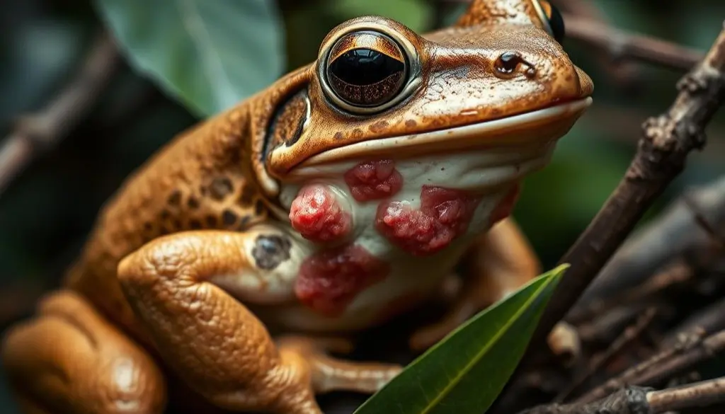 Bacterial Infections in Tree Frogs