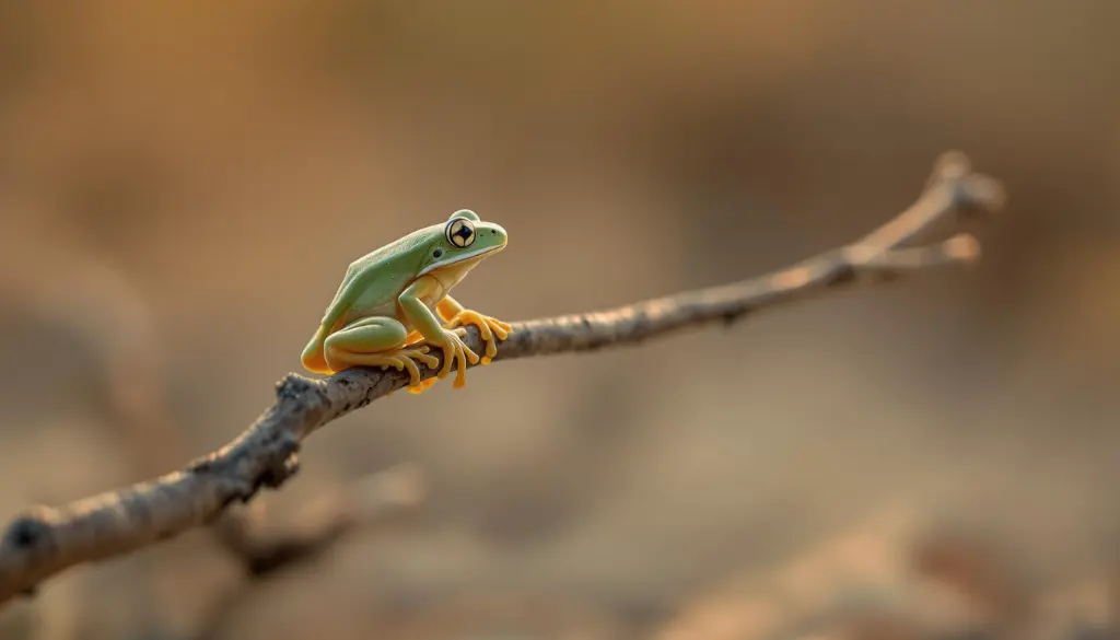 Impact of Global Warming on Tree Frogs