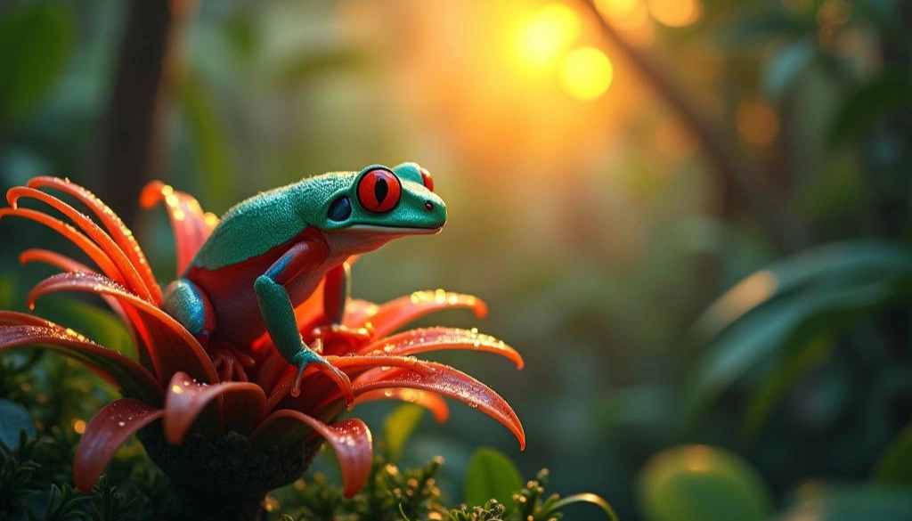 Tropical Forest Habitats for Tree Frogs