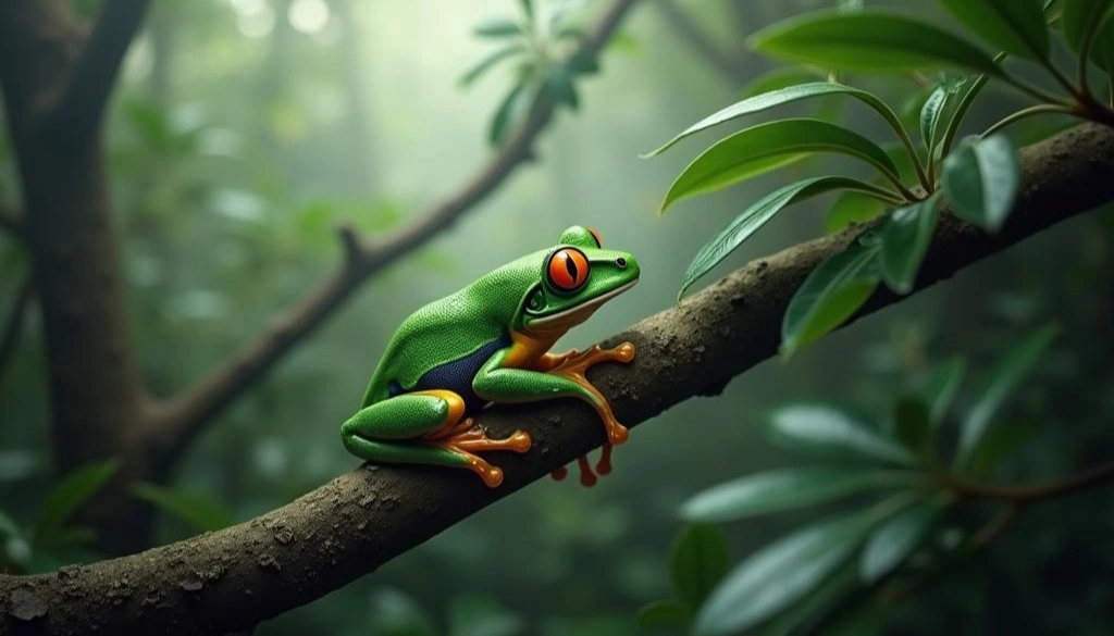 Tropical Forest Habitats for Tree Frogs