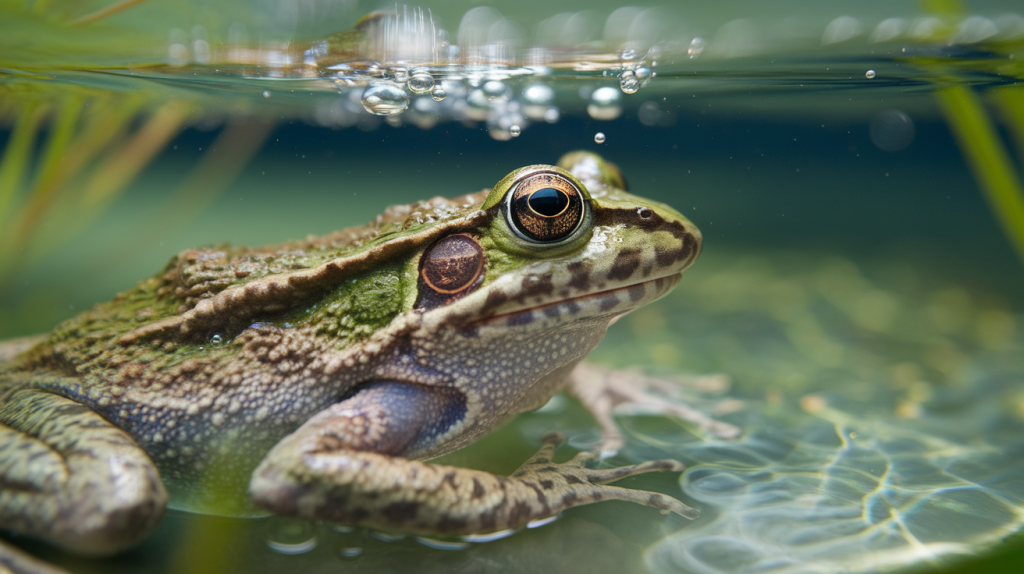 Can Frogs Breathe Underwater